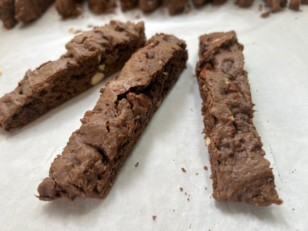 Double Chocolate Almond biscotti (dozen)